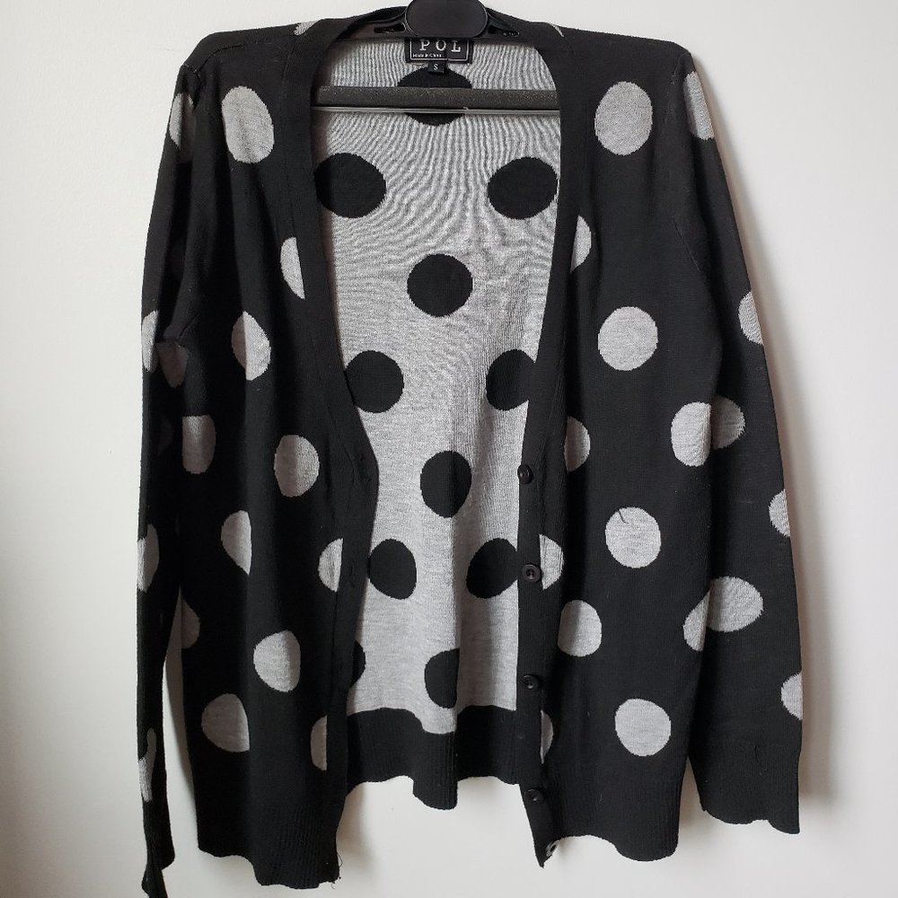 Polka Dot Cardigan